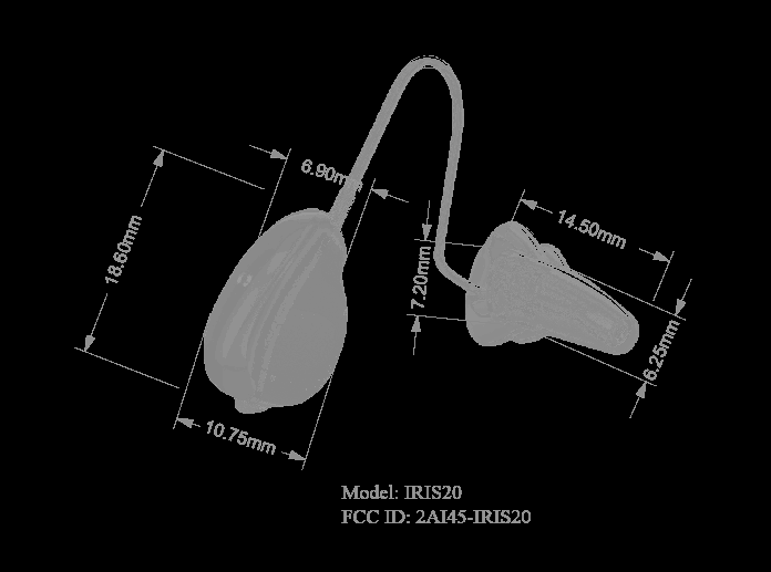 FCC ID 2AI45-IRIS20 ID Label Location Info