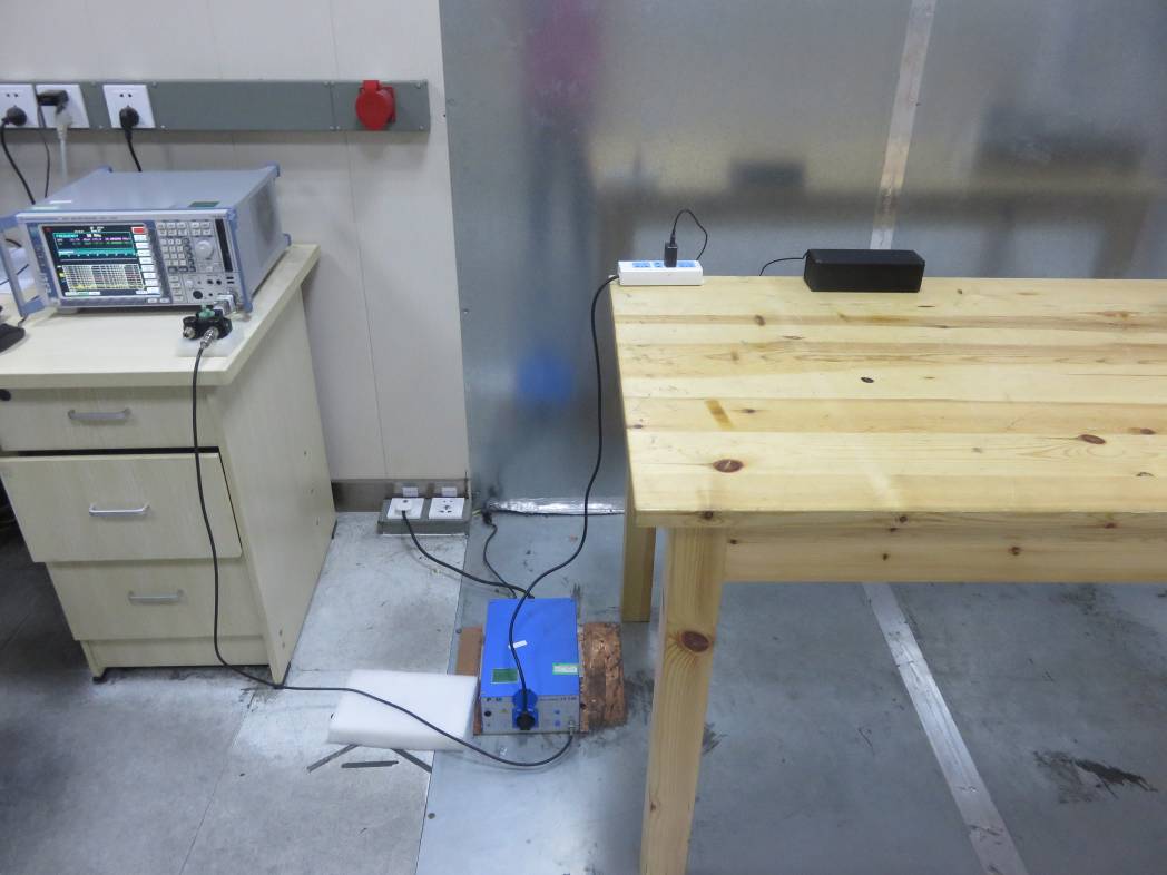 FCC ID 2AI4PBT111 Test Setup Photos