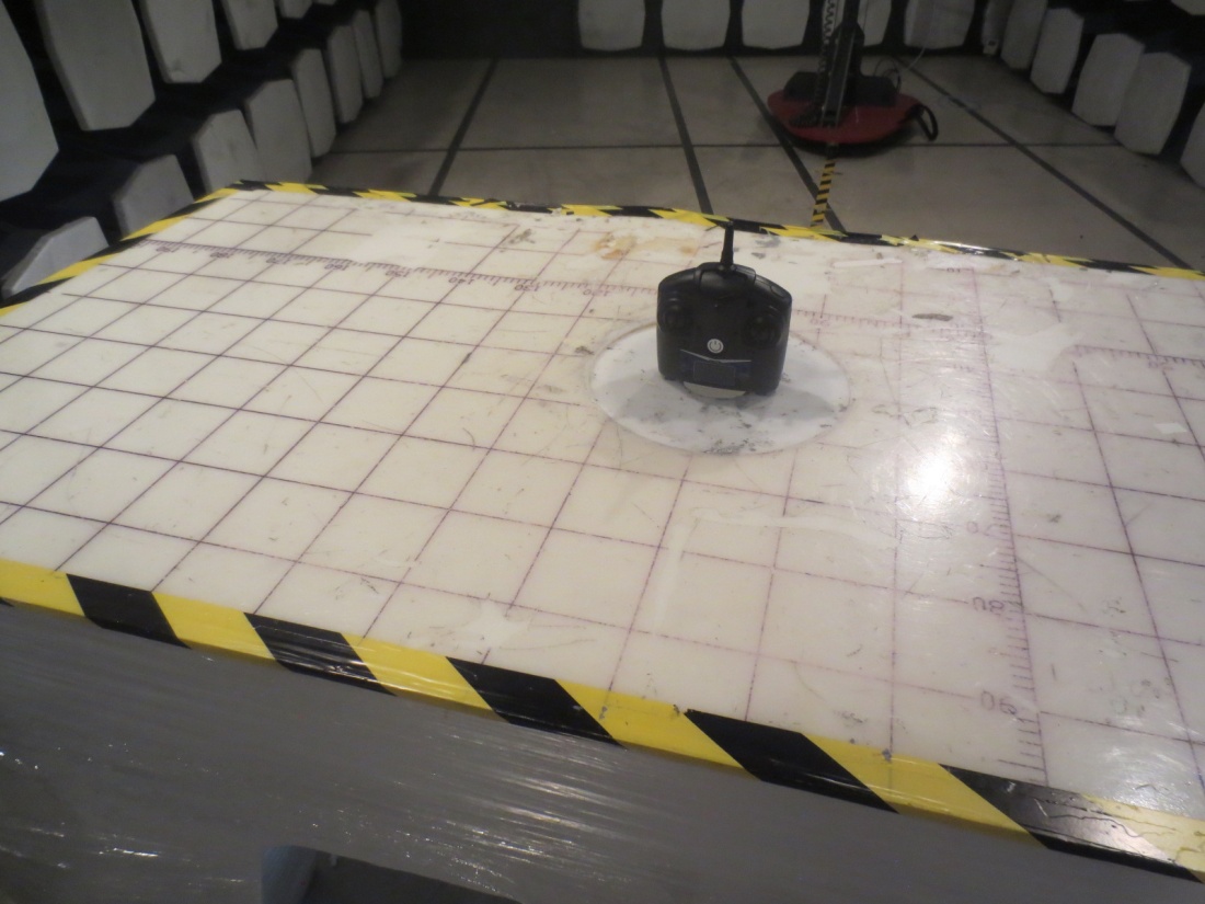 FCC ID 2AI4WP70VRC Test Setup Photos