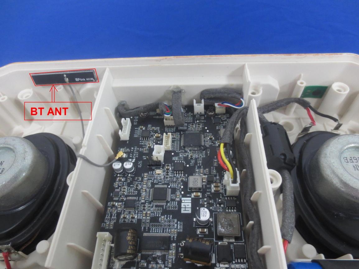 FCC ID 2AI5P-PBTM1 Internal Photos