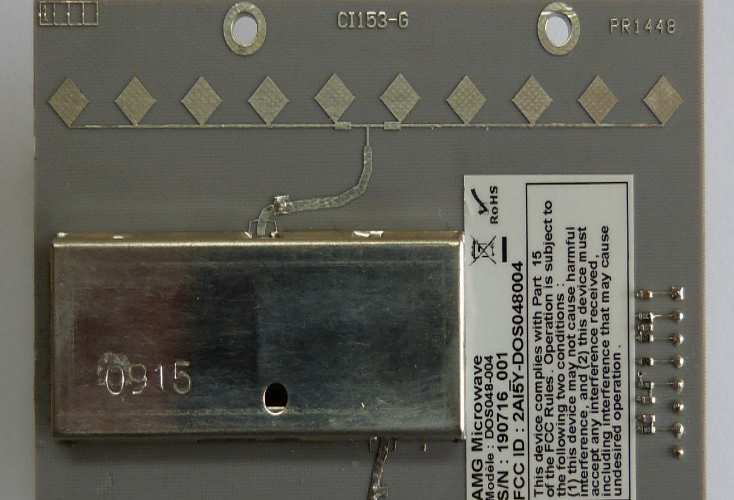 FCC ID 2AI5Y-DOS048004 ID Label Location Info