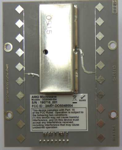 FCC ID 2AI5Y-DOS048004 Internal Photos