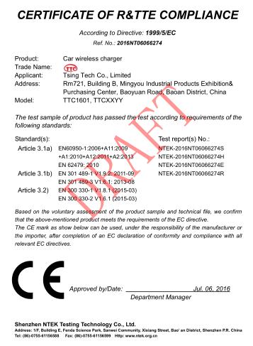 FCC ID 2AI68-TTC1601 Users Manual