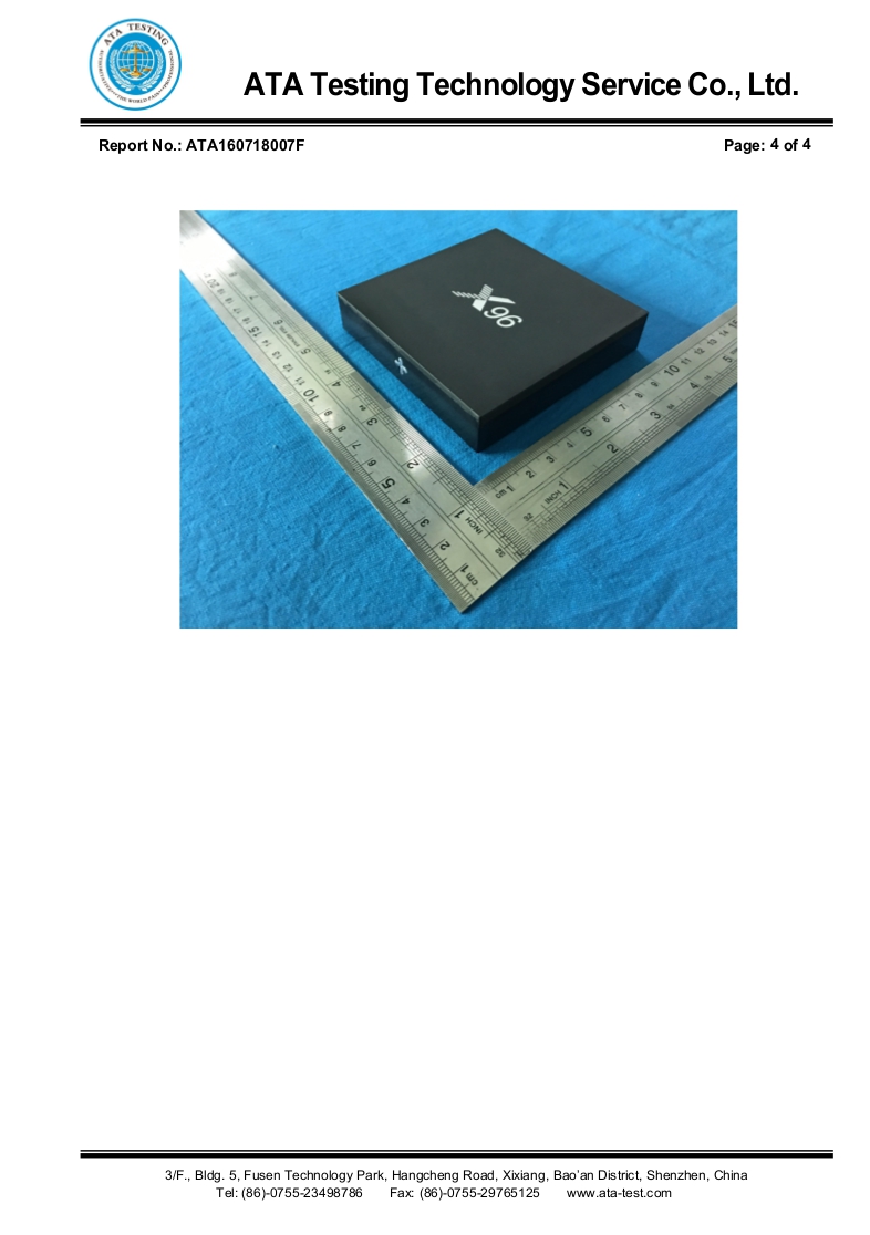 FCC ID 2AI6D-X96 External Photos