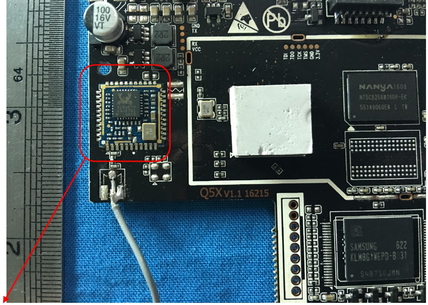 FCC ID 2AI6D-X96 Internal Photos