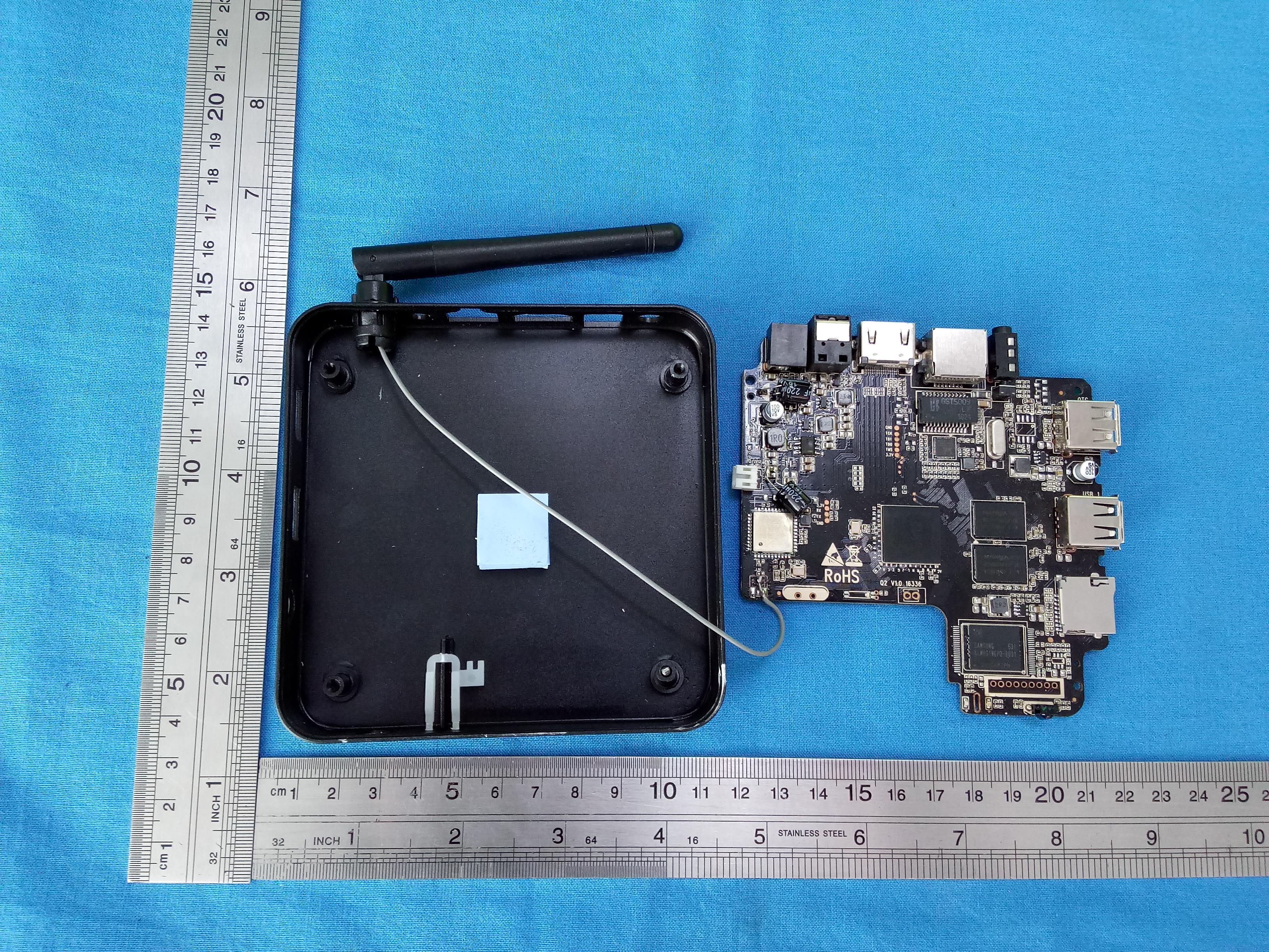 FCC ID 2AI6DX98PRO Internal Photos