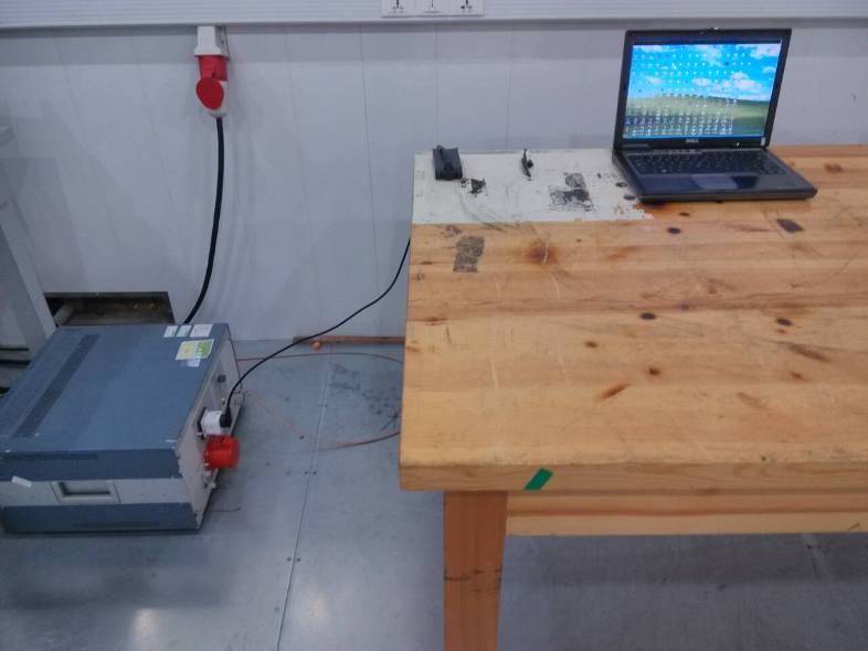 FCC ID 2AI8D-D1 Test Setup Photos