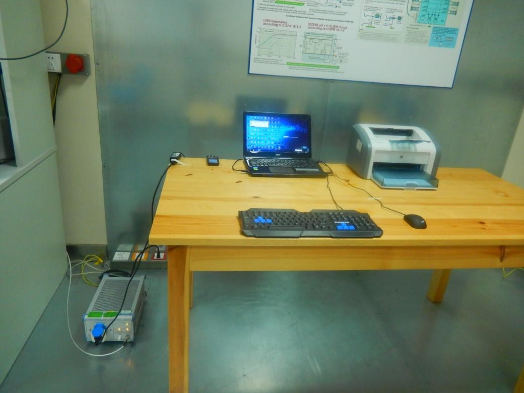 FCC ID 2AI8M17 Test Setup Photos