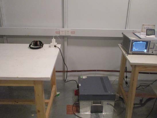 FCC ID 2AID3-V8BT Test Setup Photos