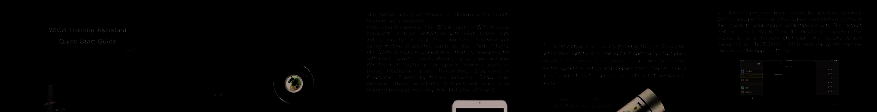 FCC ID 2AIMW-WICA Users Manual