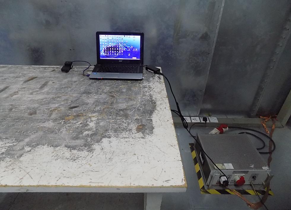 FCC ID 2AIOP-ALPHA Test Setup Photos