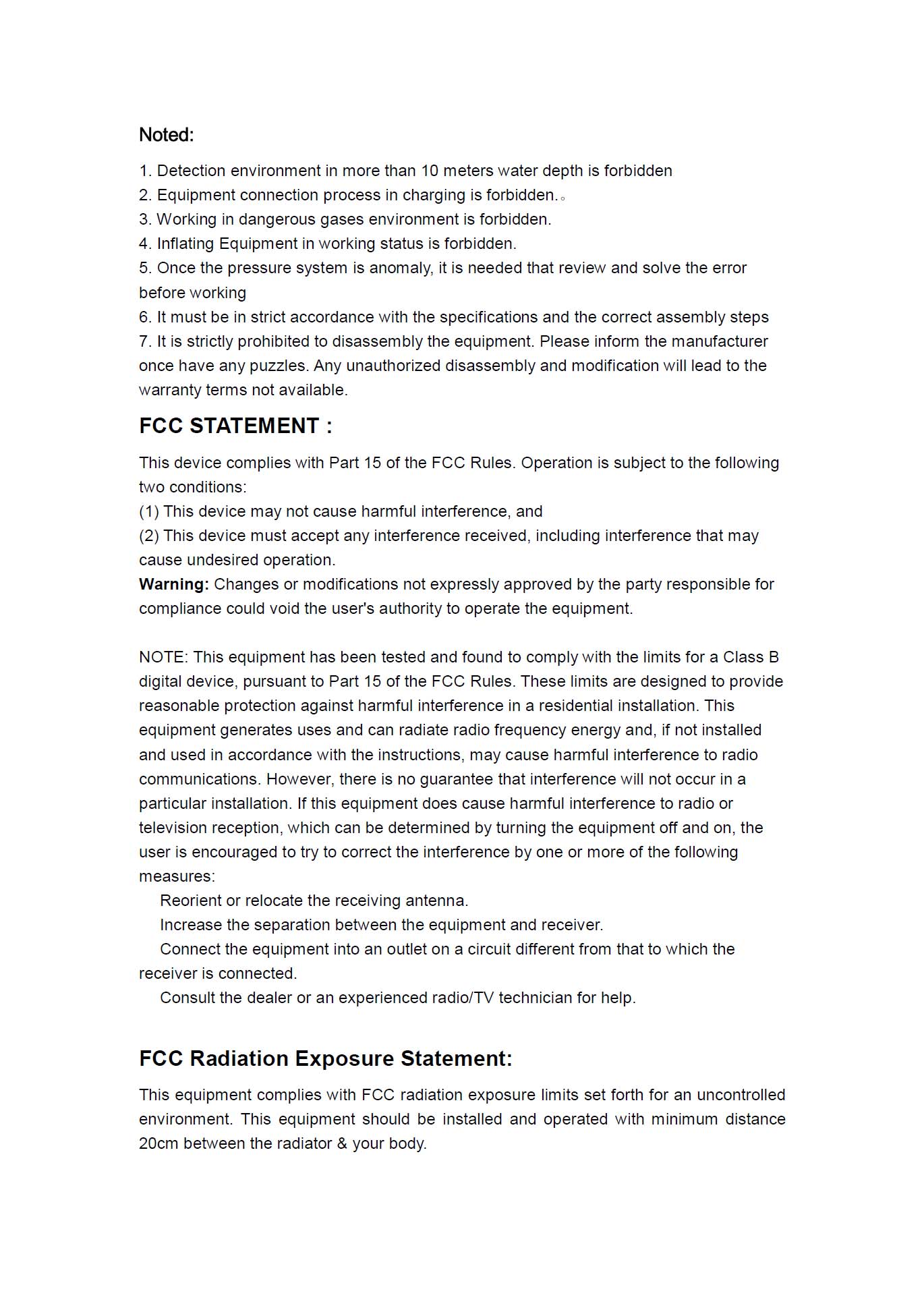 FCC ID 2AIPK-PERE Users Manual