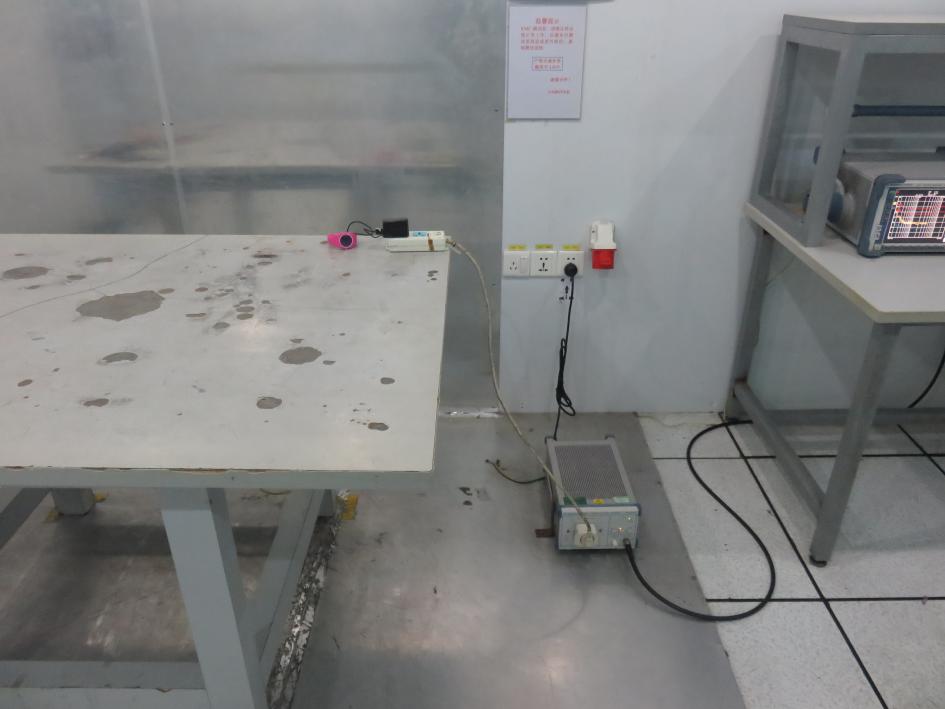 FCC ID 2AIQ2-V01 Test Setup Photos