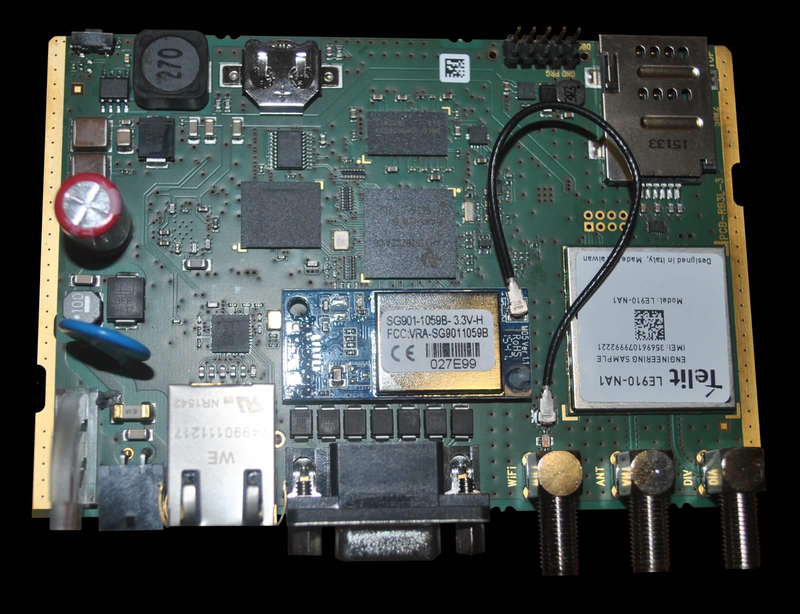 FCC ID 2AIQR-SL302 Internal Photos