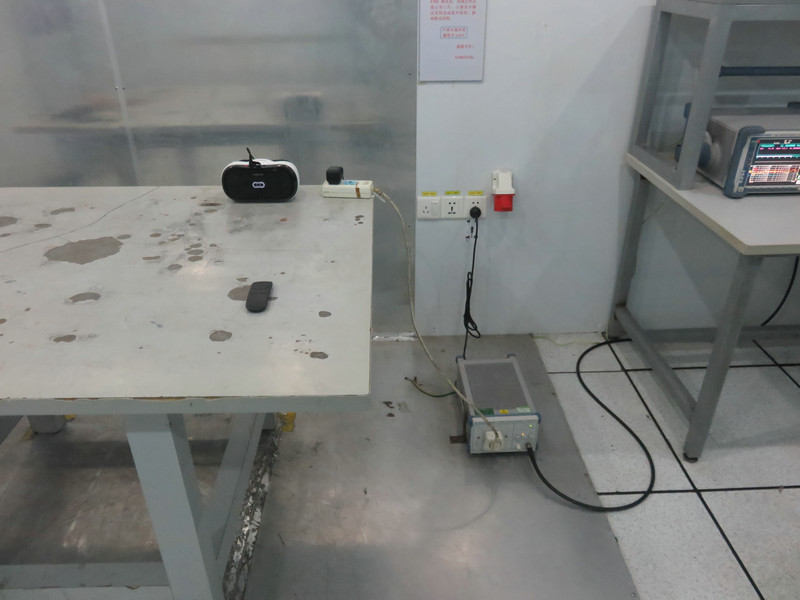 FCC ID 2AISN-M1 Test Setup Photos