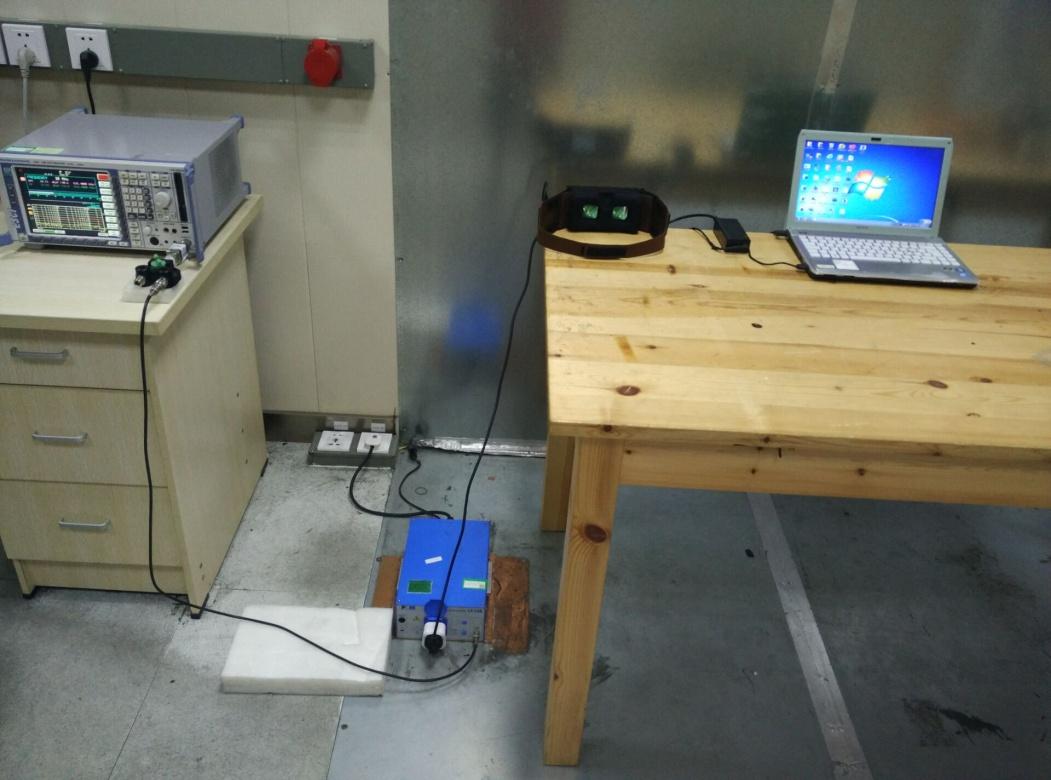 FCC ID 2AIXD-DR55Q37 Test Setup Photos