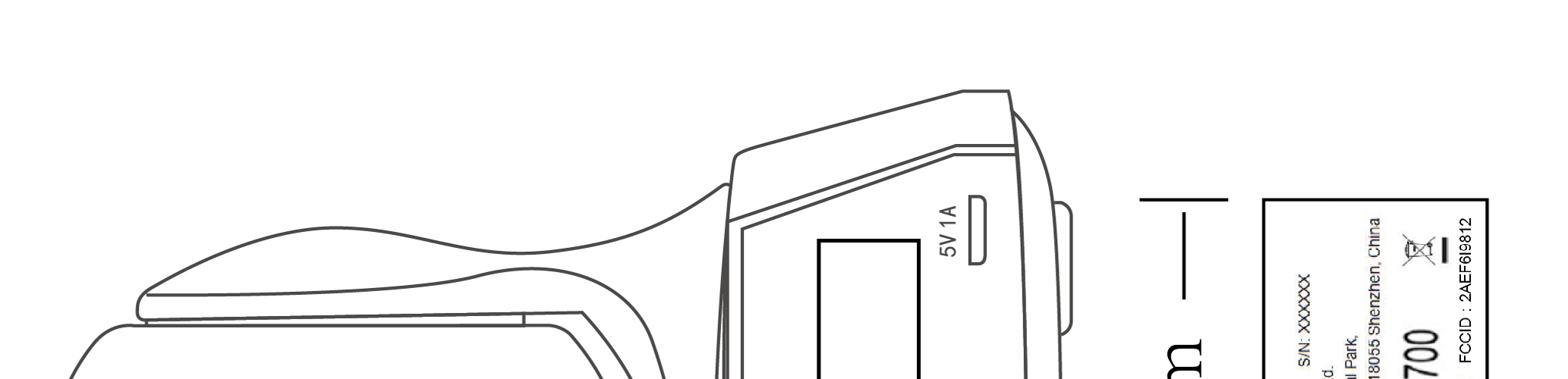 FCC ID 2AIXZC8028DN2 ID Label Location Info