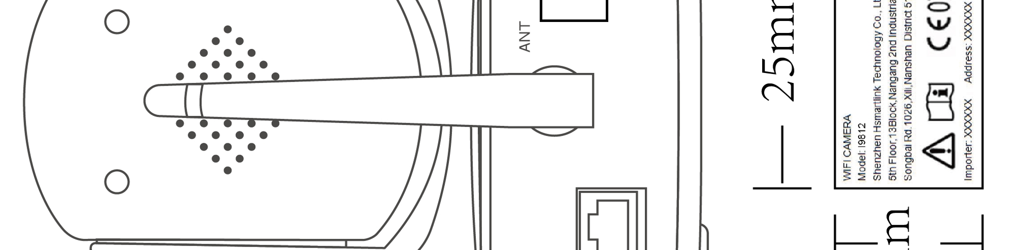 FCC ID 2AIXZC8028DN2 ID Label Location Info