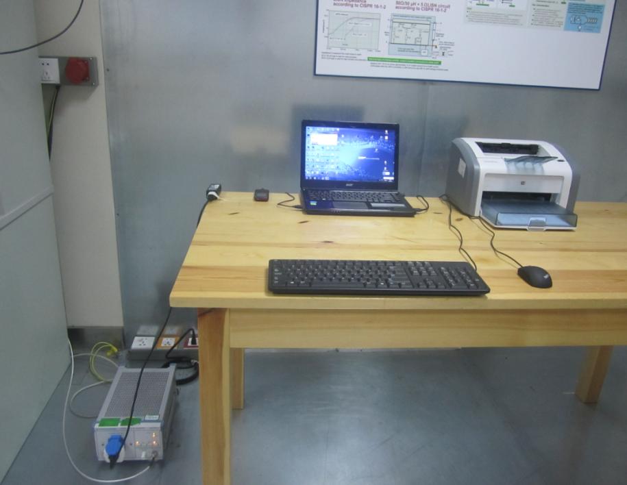 FCC ID 2AIYZSALSA Test Setup Photos