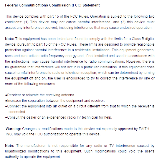 FCC ID 2AJ2O-240Z Users Manual