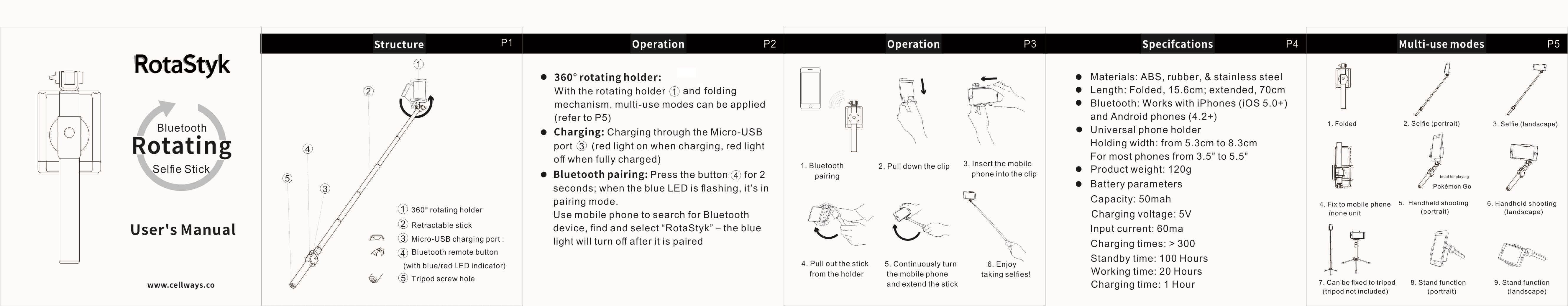 FCC ID 2AJNNCW-C1 Users Manual