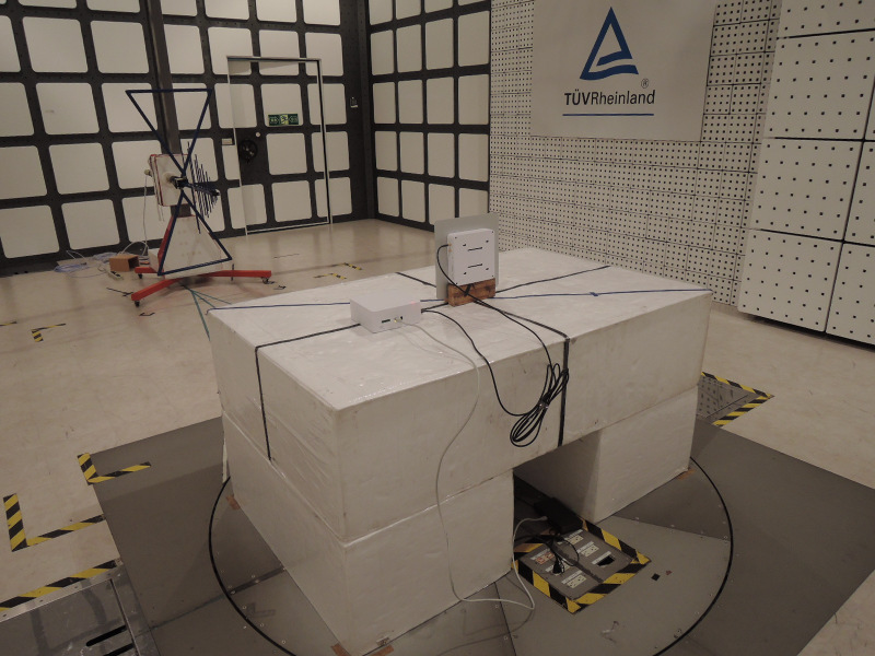 FCC ID 2AK2CSMRTSPT Test Setup Photos