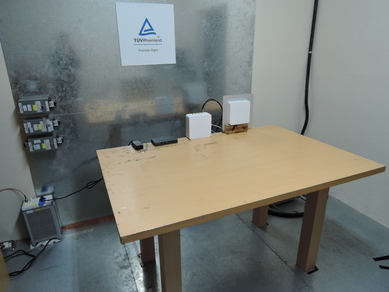 FCC ID 2AK2CSMRTSPT Test Setup Photos