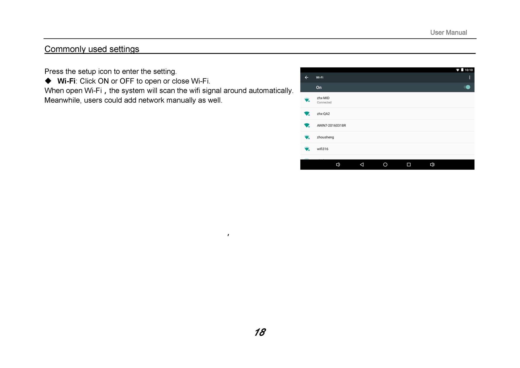 FCC ID 2AKAIHNM7 Users Manual