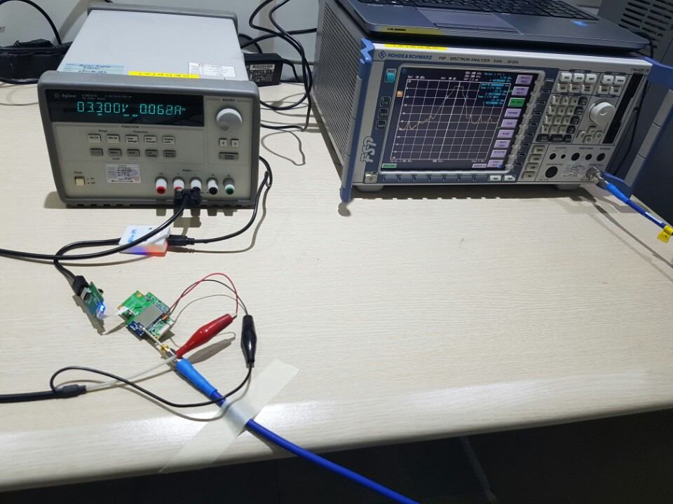 FCC ID 2AKMF-BT-MSOII Test Setup Photos