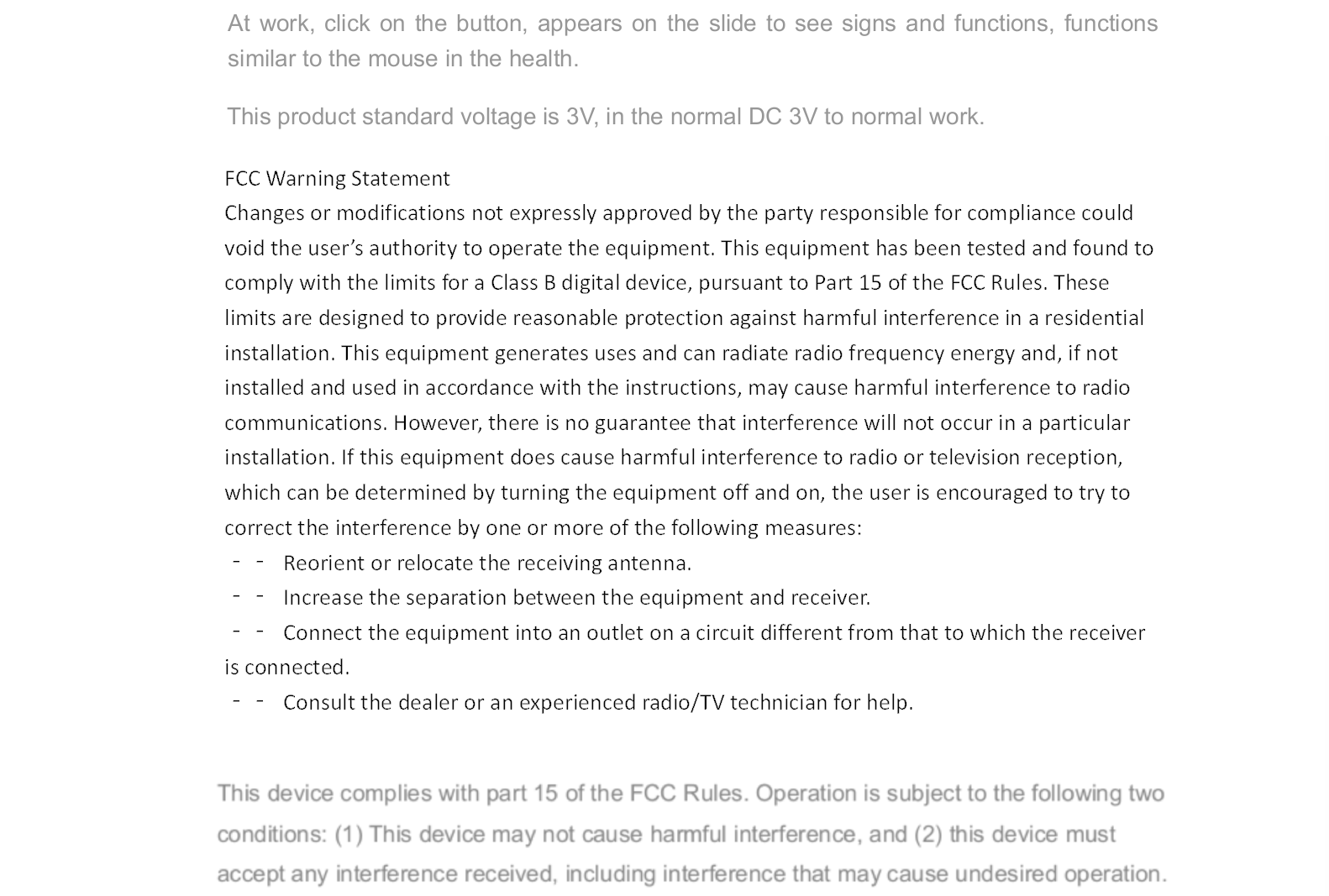 FCC ID 2AKWN-EANK Users Manual