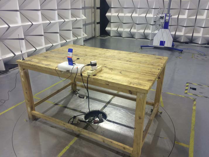FCC ID 2ALH6RIUFLIP24 Test Setup Photos