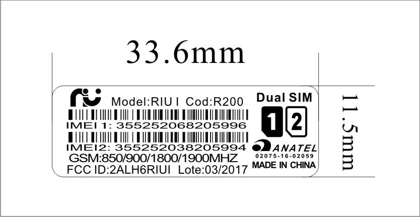 FCC ID 2ALH6RIUI ID Label Location Info