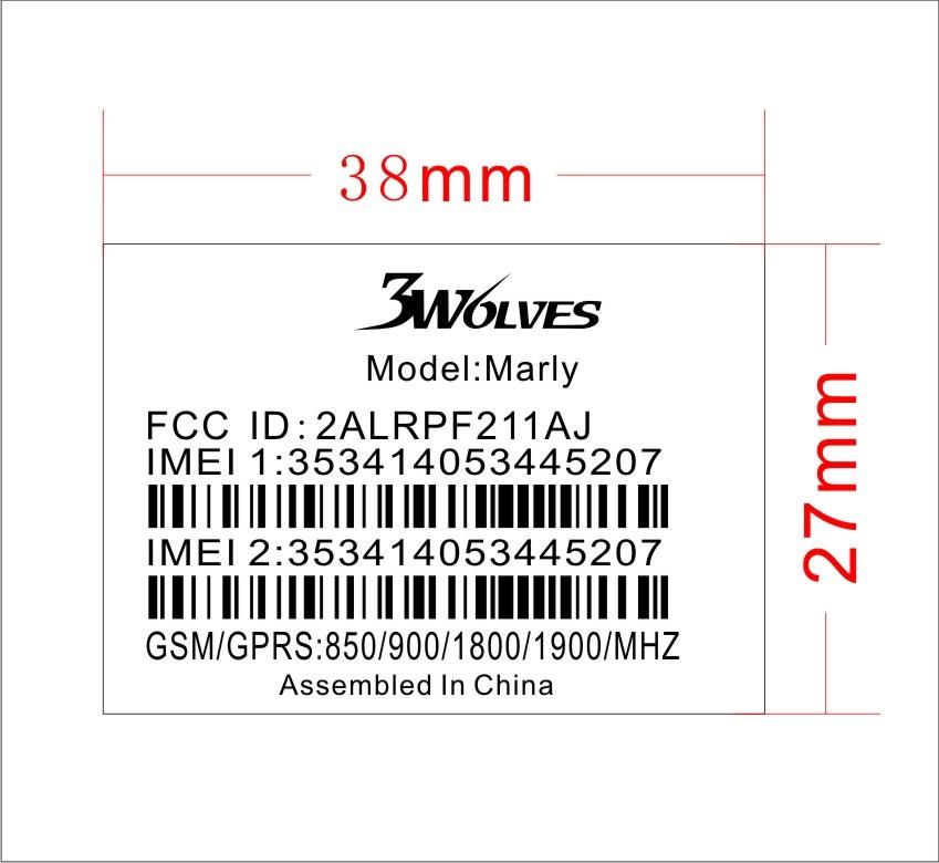 FCC ID 2ALRPF211AJ ID Label Location Info