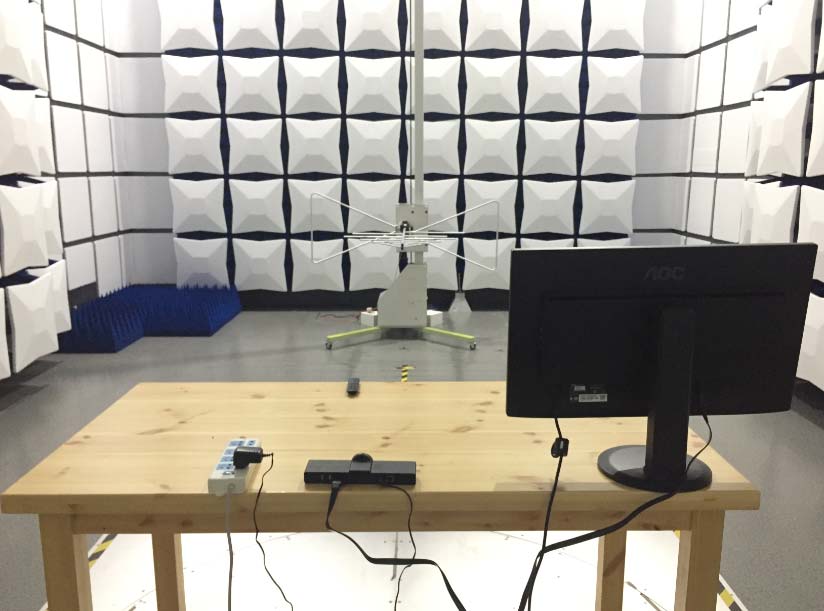 FCC ID 2ALUI-HELLO Test Setup Photos