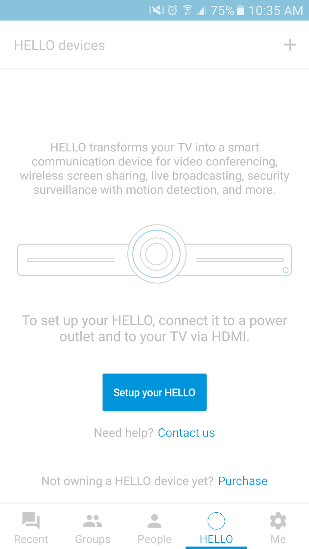 FCC ID 2ALUI-HELLO Users Manual