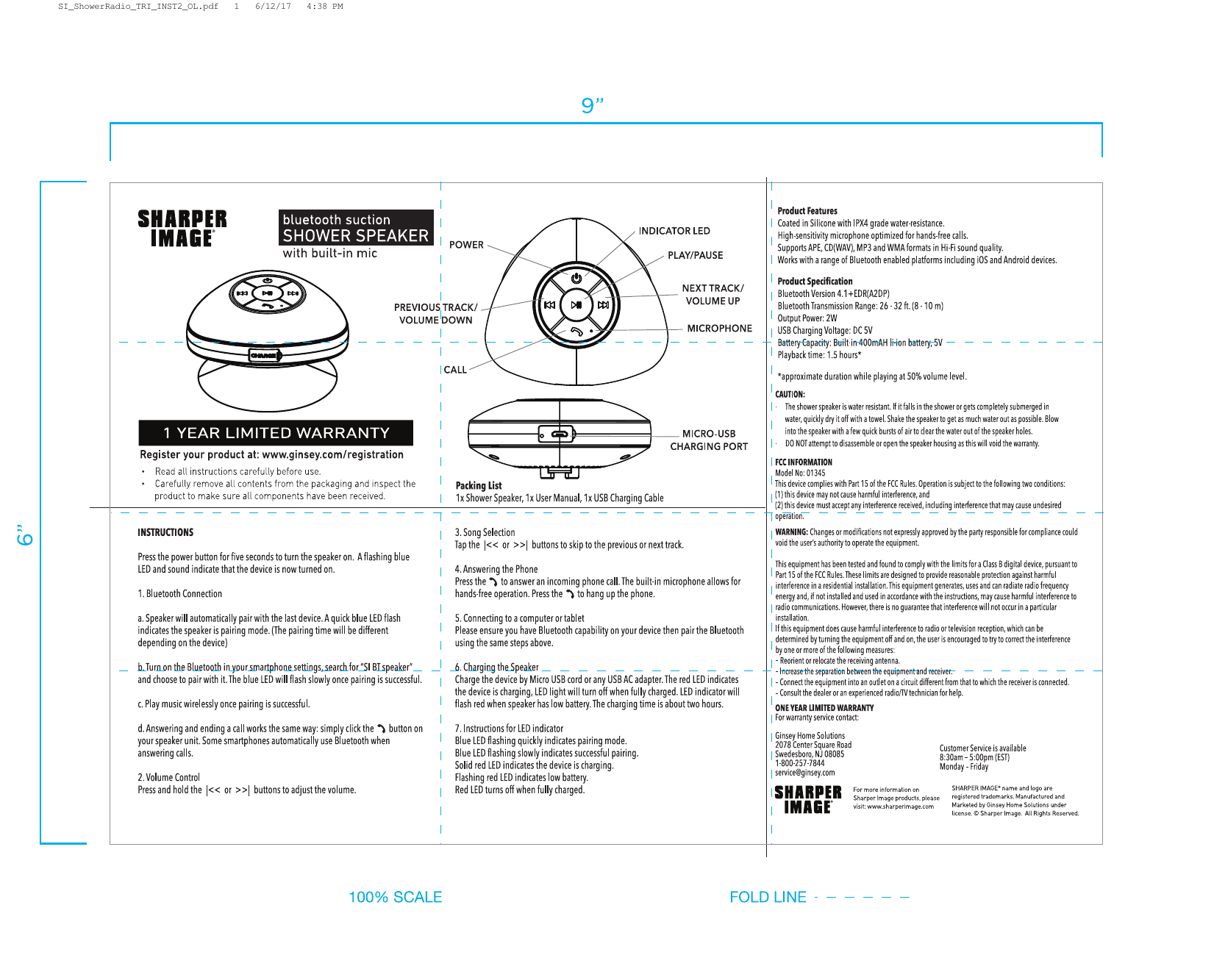 FCC ID 2AMDKTT8551 Users Manual