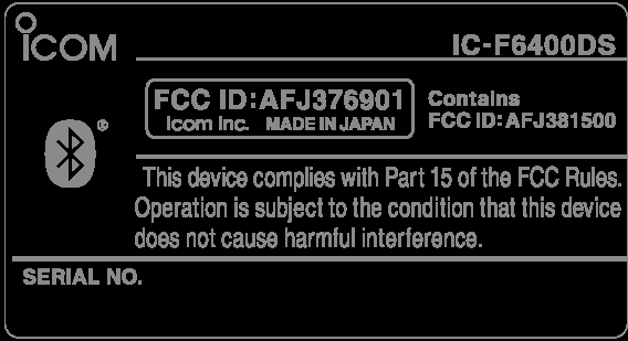 FCC ID AFJ376901 ID Label Location Info