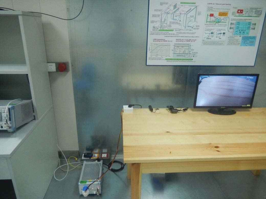 FCC ID BBOCDR855BT Test Setup Photos