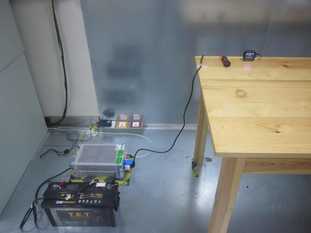 FCC ID BBOCDR905DBT Test Setup Photos
