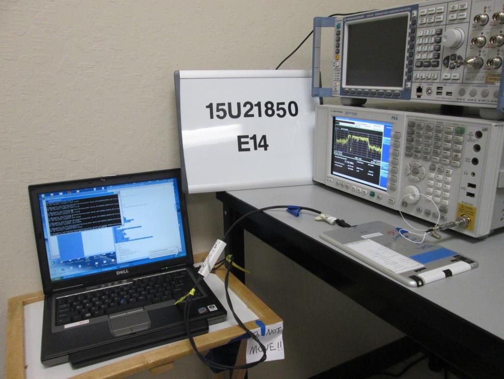 FCC ID BCGA1455 Test Setup Photos