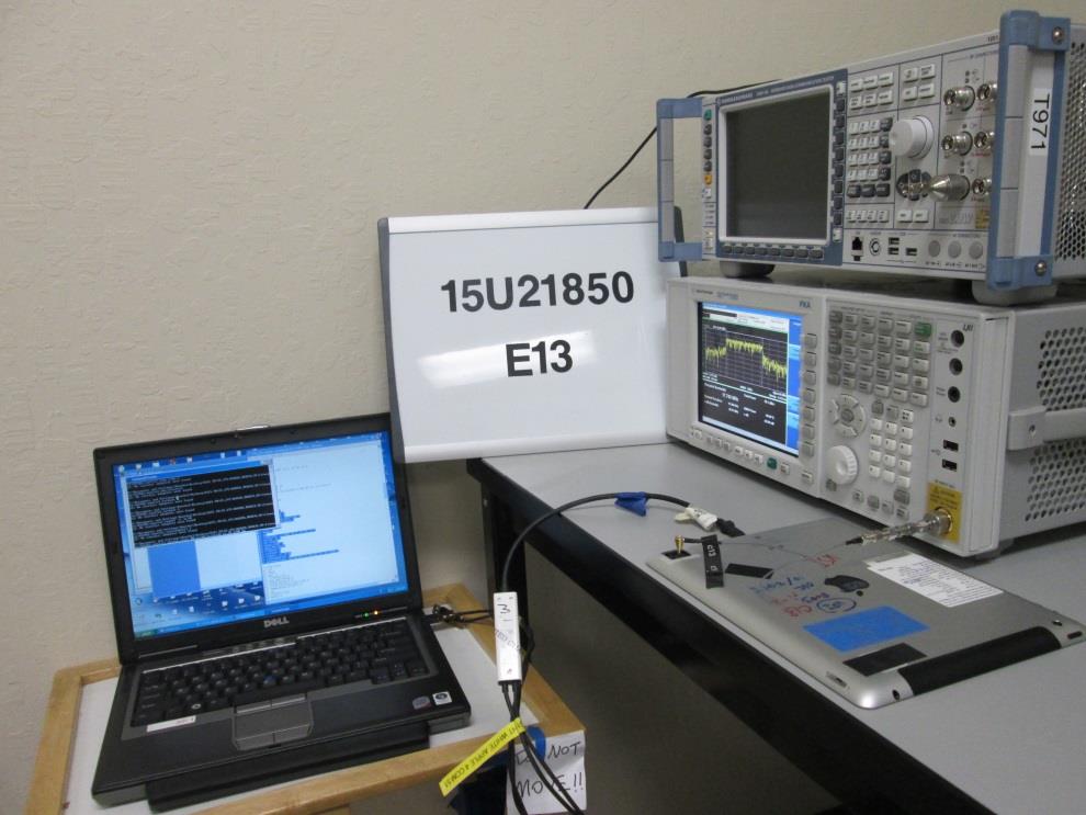 FCC ID BCGA1458 Test Setup Photos