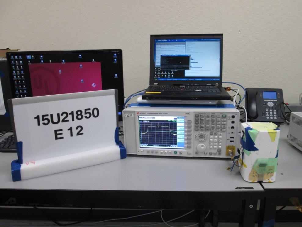 FCC ID BCGA1521 Test Setup Photos