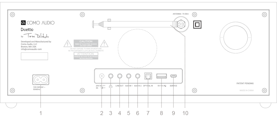 FCC ID BZAWB16DUETTO Users Manual