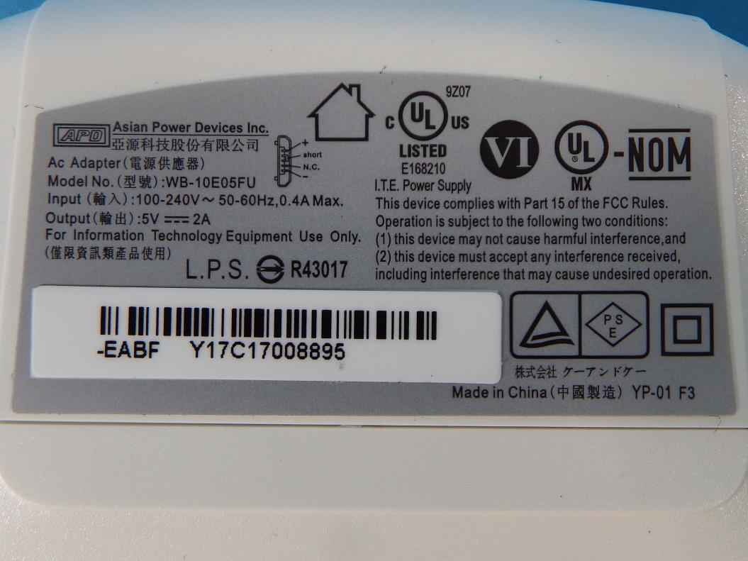 FCC ID CFS8DLLYRICC1 External Photos