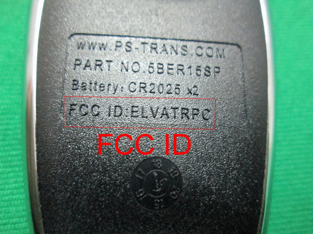 FCC ID ELVATRPC External Photos