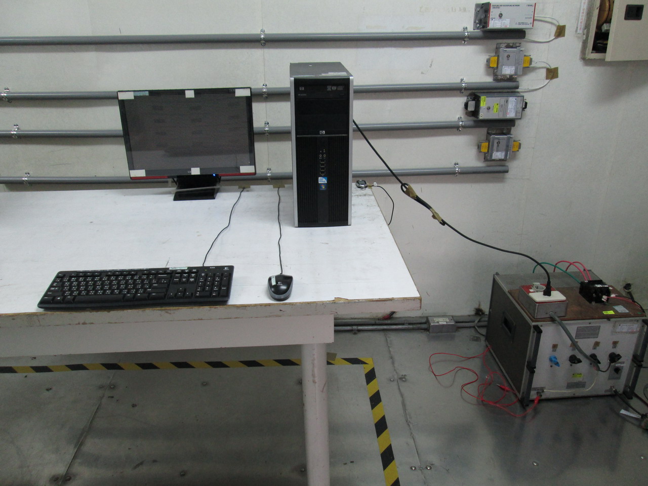 FCC ID ELVATRPF Test Setup Photos