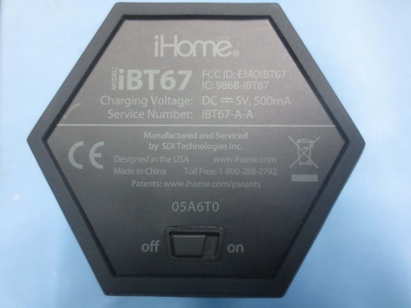 FCC ID EMOIBT67 External Photos