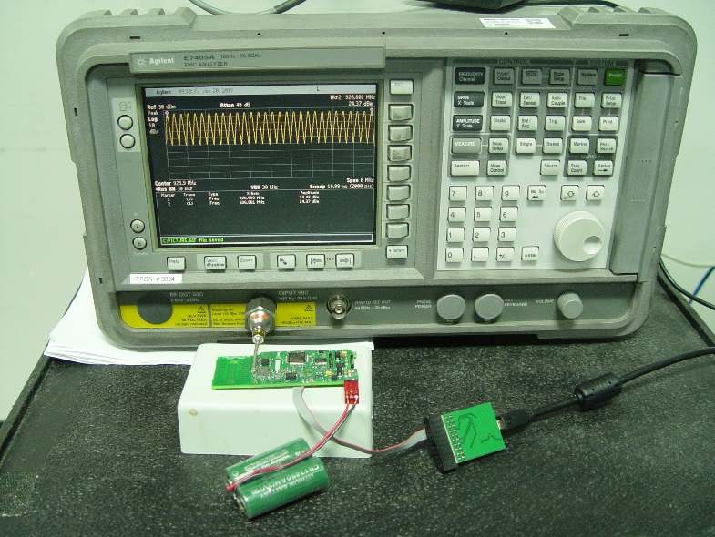 FCC ID EWQ500GA Test Setup Photos