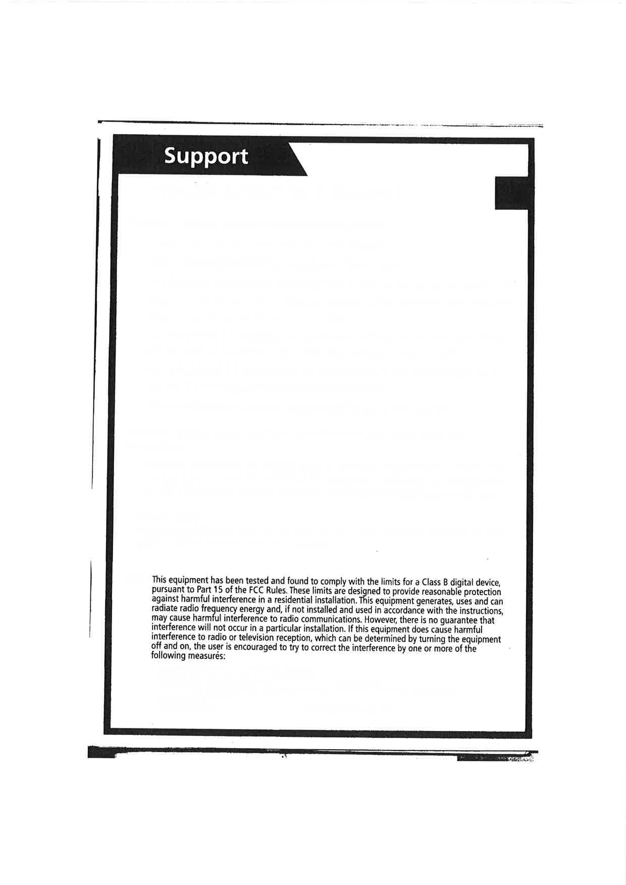 FCC ID G6DGGH1 Users Manual