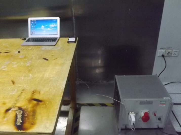 FCC ID GCD-DR12C Test Setup Photos